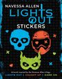 Editors Of Thunder Bay Press: Navessa Allen Lights Out Stickers, Buch