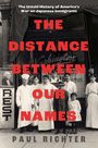 "The Untold History of America’s War on Japanese Immigrants. THE DISTANCE BETWEEN OUR NAMES. PAUL RICHTER." 
Schwarzweiß-Foto.