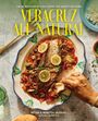 „Veracruz All Natural“ steht im Mittelpunkt, darunter ein buntes Tellergericht mit Fisch und Limettenscheiben.