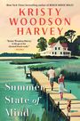 „Summer State of Mind“ von Kristy Woodson Harvey. Steg führt zu einem Haus, Paar und Hund gehen darauf.