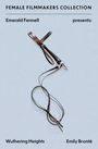"Female Filmmakers Collection. Emerald Fennell presents: Wuthering Heights. Emily Brontë. Abbildung einer Peitsche auf Grau."