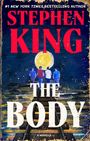 „#1 New York Times Bestselling Author Stephen King. The Body. A Novella.” Vier Jungen laufen auf Schienen zum Vollmond.