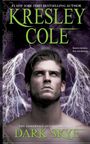 Titel: DARK SKYE. Autor: KRESLEY COLE. Ein Mann schaut ernst, umgeben von Blitzen.