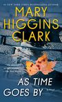 „Mary Higgins Clark: As Time Goes By“. Herbstblatt mit Tropfen auf nassen Pflastersteinen.