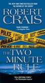 Text oben: "THE NEW YORK TIMES BESTSELLER". Gelbes Polizeiband. Text: "THE TWO MINUTE RULE". Panorama einer beleuchteten Stadt.