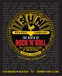 "The Birth of Rock 'n' Roll: The Illustrated Story of Sun Records" steht in großer Schrift mit einem Logo der Sun Record Company.