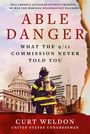 "Able Danger", "What the 9/11 Commission Never Told You". Feuerwehrmann vor Kapitol und Zwillingstürme. Autor: Curt Weldon.