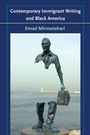 Titel: „Contemporary Immigrant Writing and Black America“. Autor: Emad Mirmotahari. Statue eines Mannes ohne Mittelteil. Meer im Hintergrund.