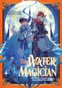 "The Central Provinces Arc V. The Water Magician. Zwei junge Magier vor einem großen, leuchtendem Mond."