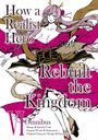 "How a Realist Hero Rebuilt the Kingdom VI Omnibus" steht vor einer eleganten Frau in fließendem pinken Gewand.