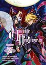 Text: "Infinite Dendrogram Omnibus 7. Artist: Kami Imai. Original Author: Sakon Kaidou. Character Designs: Taiki." Zwei Figuren in bunten, fantasievollen Outfits vor einem großen Mond.