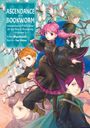 Text: "Ascendance of a Bookworm: Hannelore's Fifth Year at the Royal Academy Volume 2" von Miya Kazuki. Illustration mit vier Charakteren in fantasievoller Kleidung und Blumen im Hintergrund.