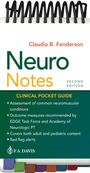 Claudia Fenderson: Neuro Notes, Buch