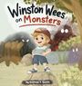 "Winston Wees on Monsters" und "by Andrew V. Smith". Illustration: Ein fröhlicher Junge vor Bäumen und leuchtenden Augen.
