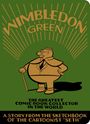 WIMBLEDON GREEN, THE GREATEST COMIC BOOK COLLECTOR IN THE WORLD, A STORY FROM THE SKETCHBOOK OF THE CARTOONIST "SETH".  
Illustration eines Mannes mit Stock.