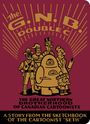 "The G.N.B. Double C" und "The Great Northern Brotherhood of Canadian Cartoonists". Cartoon-Figuren in Retro-Stil.