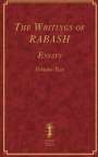 Baruch Ashlag: The Writings of RABASH - Essays - Volume Two, Buch