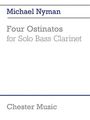 : 4 Ostinatos for Solo Bass Clarinet, Buch