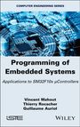 "Programming of Embedded Systems: Applications to SM32F10x μControllers" von Vincent Mahout et al.; blauer Schaltkreis-Hintergrund.