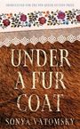„Unter einem Pelzmantel“, Sonya Vatomsky. Spitzen- und Blumendetail oben. Auswahl für den PFD Queer Fiction Prize.