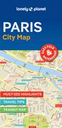 : Lonely Planet Paris City Map, KRT