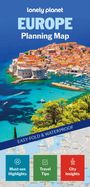 Lonely Planet: Lonely Planet Europe Planning Map, KRT