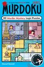 „80 Murder Mystery Logic Puzzles“, „Paris“, „Kyoto“, „Monaco“, „Arusha“, „Antarctica“, „Fiji“. Illustration von weltweiten Schauplätzen.