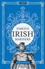 „Famous Irish Mariners“ von Emma Byrne; blaues Buchcover mit dekorativem Muster und Seemann-Skulptur.