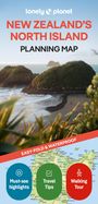 : Lonely Planet New Zealand's North Island Planning Map, KRT