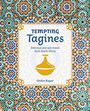 Text: "Tempting Tagines: Delicious one-pot meals from North Africa. Ghillie Başan." Buntes, geometrisches Mosaikmuster.