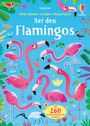 Kirsteen Robson: Mein Immer-wieder-Stickerbuch: Bei den Flamingos, Buch