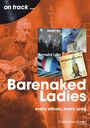 Texte: “on track ...”, "Barenaked Ladies", "every album, every song", "Catherine Green". Hintergrund zeigt Musiker mit Gitarre.