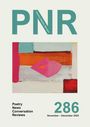 Text: PNR, Poetry News Conversation Reviews, 286, November – December 2025. 

Illustration: Abstrakte Formen mit einem pinken Herz.