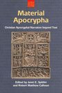 "Material Apocrypha: Christian Apocryphal Narration beyond Text" von Janet E. Spittler und Robert Matthew Calhoun. Darstellung eines geschnitzten Reliefs.