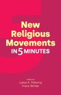 „New Religious Movements in 5 Minutes“; Edited by Lukas K. Pokorny, Franz Winter. Hintergrund in Rot und Pink.