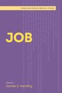 Oben: "THEMES AND ISSUES IN BIBLICAL STUDIES". Groß: "JOB". Unten: "Edited by James E. Harding". Hintergrund violett.