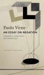 Paolo Virno: An Essay on Negation, Buch