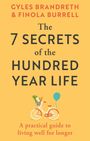 Text: „The 7 Secrets of the Hundred Year Life“. Illustration: Fahrrad mit Blumen und Luftballon auf gelbem Hintergrund.