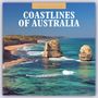 Red Robin Publishing Ltd.: Coastlines of Australia 2024 Square Wall Calendar, Buch