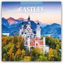 : Castles - Burgen - Schlösser 2025 - 16-Monatskalender, KAL