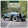 Robin Red: British Classics - Klassische britische Autos 2025 - 16-Monatskalender, KAL