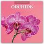 Robin Red: Orchids - Orchideen 2026 - 16-Monatskalender, KAL