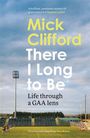 „Mick Clifford: There I Long to Be. Life through a GAA lens.“ Stadion mit Spielern unter hellem Himmel.