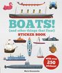 Bryony Davies: Boats! Sticker Book, Buch