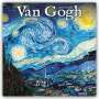 Avonside Publishing Ltd: Vincent van Gogh 2024 - 16-Monatskalender, KAL