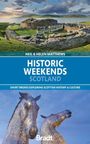 Texte: NEIL & HELEN MATTHEWS, HISTORIC WEEKENDS, SCOTLAND, SHORT BREAKS EXPLORING SCOTTISH HISTORY & CULTURE. Bild: Ruinen, Pferdeskulpturen.
