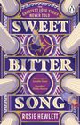 Text im Mosaik-Stil: "Greatest Love Story Never Told. Sweet Bitter Song. Masterpiece Jennifer Saint. Dazzling Elodie Harper."