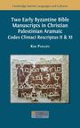 Kim Phillips: Two Early Byzantine Bible Manuscripts in Christian Palestinian Aramaic, Buch