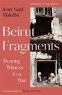 „Beirut Fragments: Bearing Witness to a War“ von Jean Said Makdisi. Einführung von Susan Abulhawa. Foto zeigt zerstörtes Gebäude.