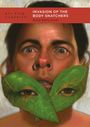 Oben steht "Invasion of the Body Snatchers. Barry Keith Grant". Illustration: Gesicht mit Blatt über Mund und Augen.